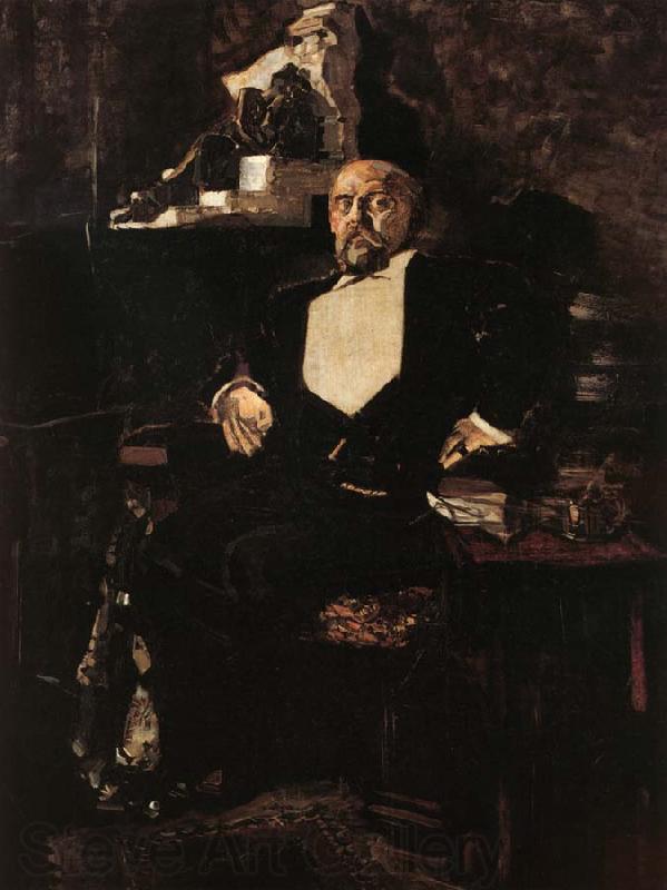 Mikhail Vrubel Portrait of Savva Mamontov
